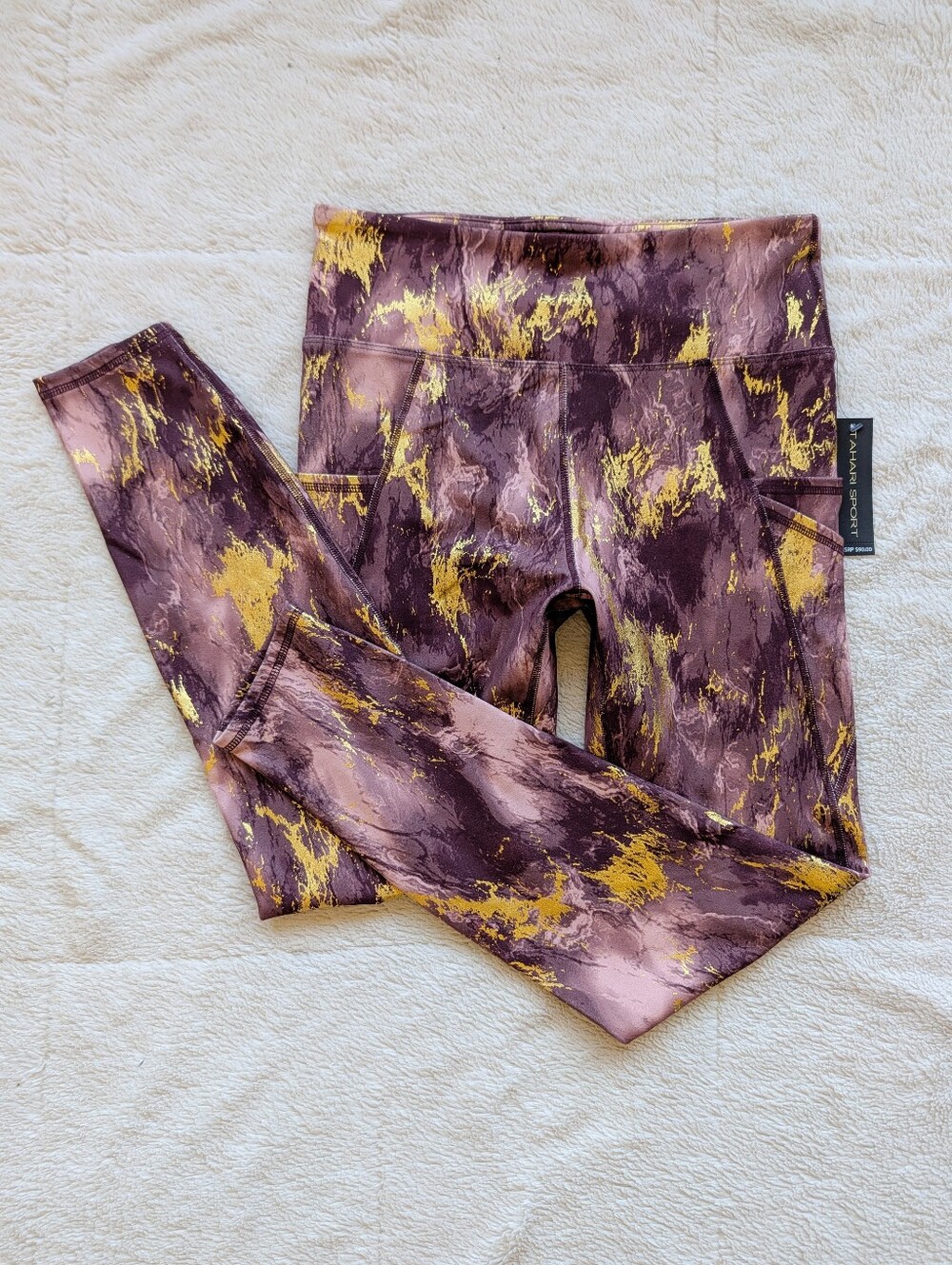 Tahari Sport Side Phone Pocket Leggings